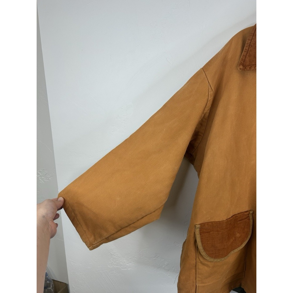 Vintage 1977 Canvas Chore Coat Barn Jacket Hunting Outdoor Size XXL Workwear Men - Picture 6 of 11